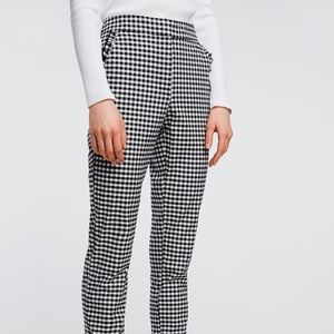 Zara Checkered Trouser Pants